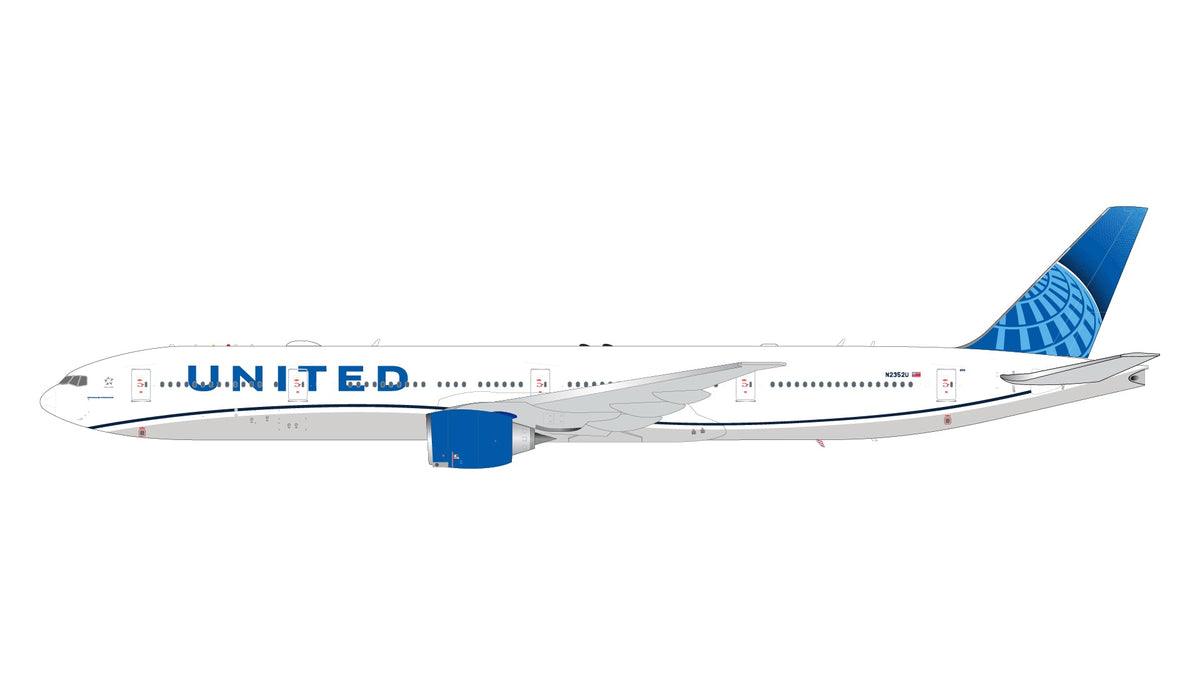 Gemini Jets G2UAL1247 1:200 United Airlines Boeing 777 - 300ER N2352U