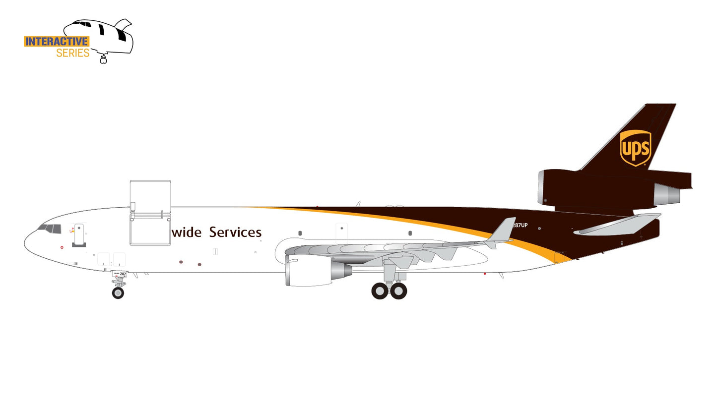 Gemini Jets G2UPS1177 1:200 UPS MD - 11F N287UP (Interactive Series)