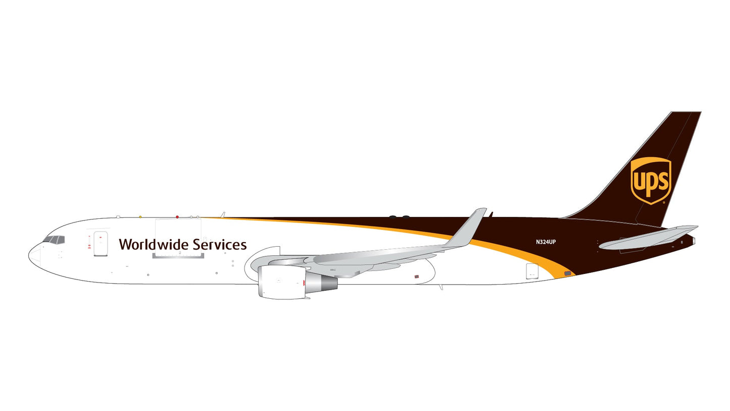 Gemini Jets G2UPS1276 1:200 UPS Airlines Boeing 767 - 300ERF N324UP