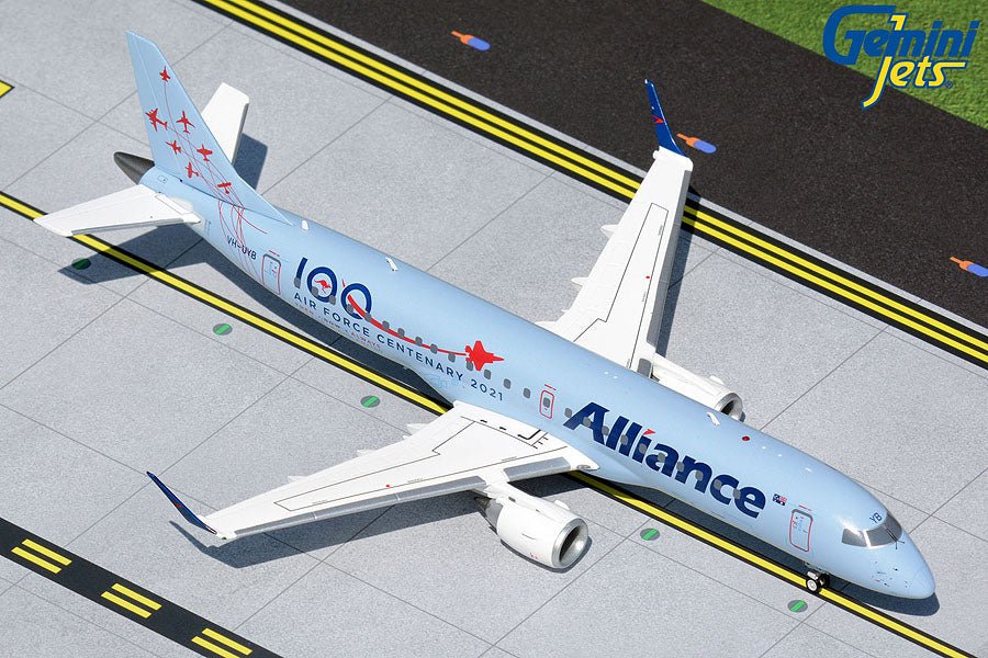 Gemini Jets G2UTY995 1:200 Alliance Airlines ERJ - 190 VH - UYB "Air Force Centenary 2021"