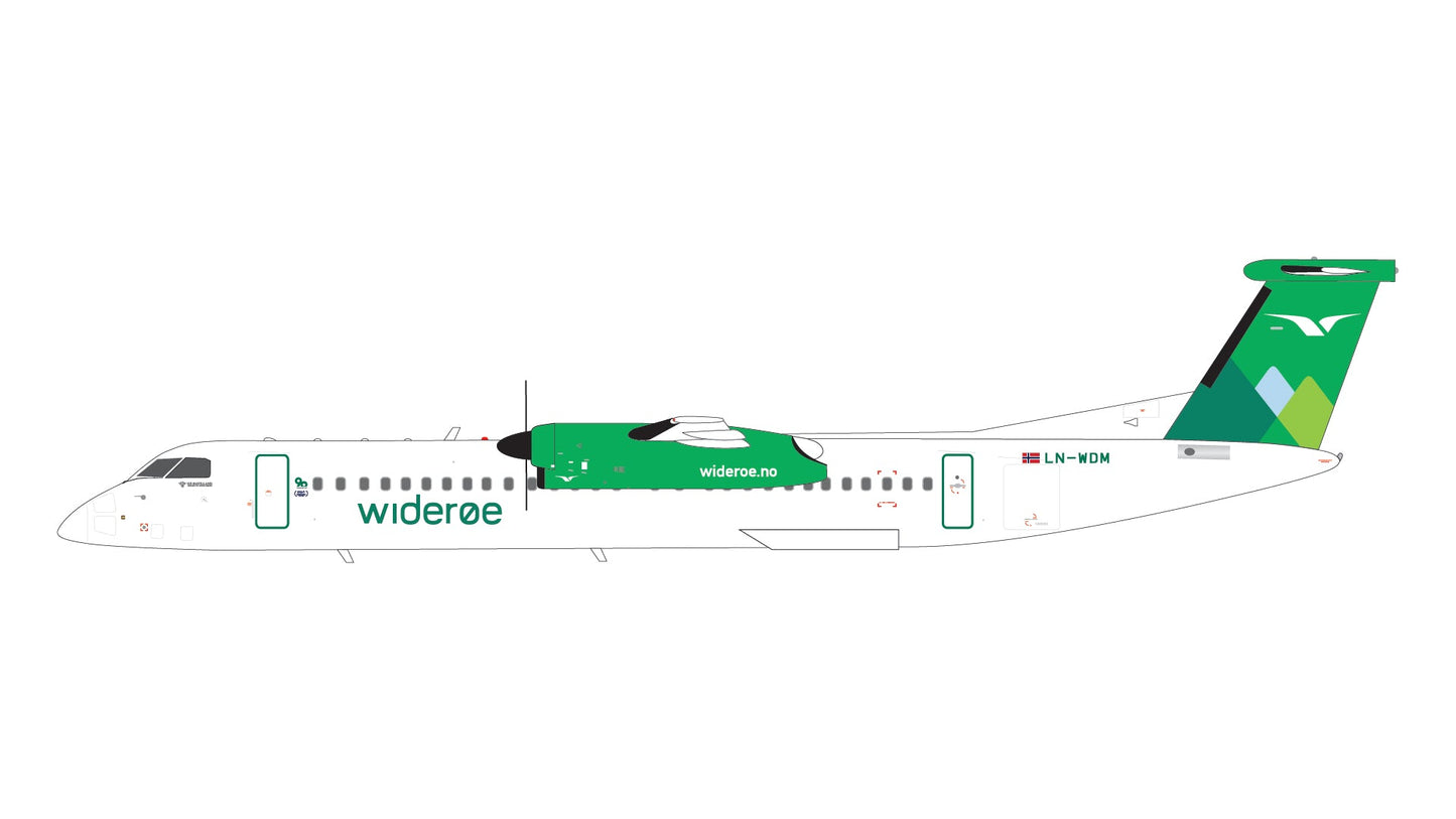 Gemini Jets G2WIF1316 1:200 Widerøe Dash 8 Q400 LN - WDM