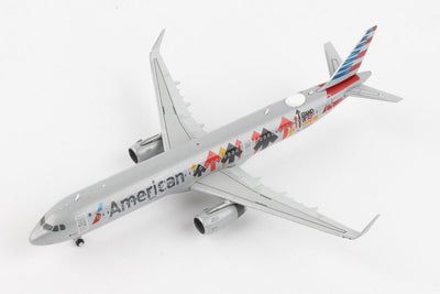 Gemini Jets GJAAL2055 1:400 American Airlines A321 N162AA "Stand Up to Cancer"