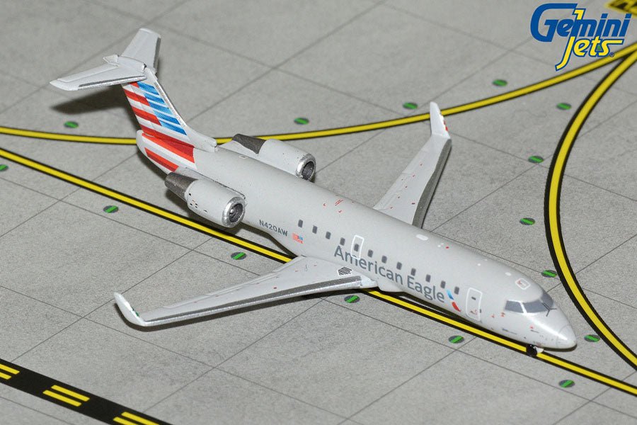 Gemini Jets GJAAL2367 1:400 American Eagle / Air Wisconsin CRJ200LR N420AW