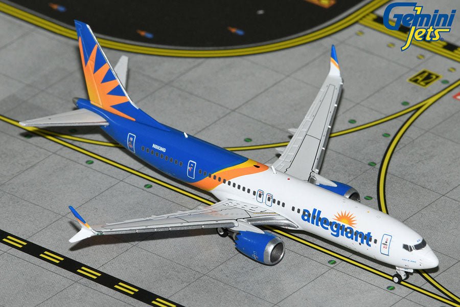 Gemini Jets GJAAY2285 1:400 Allegiant Air B737 MAX 200 – MTS
