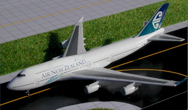 Gemini Jets GJANZ067 1:400 Air New Zealand Boeing 747 - 400 ZK - NBT