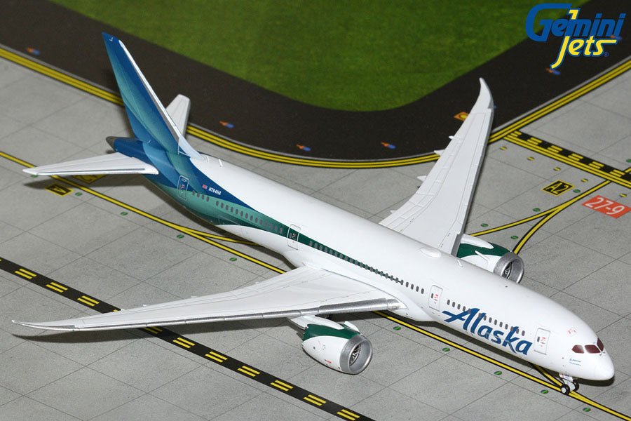 Gemini Jets GJASA2400 Alaska Airlines B787-9 1:400 Scale – MTS