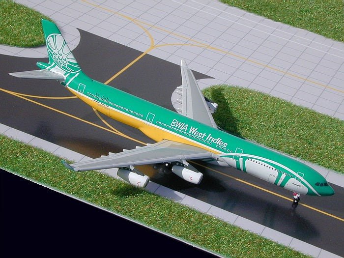 Gemini Jets GJBWA316 1:400 BWA Airbus A340 - 300 9Y - TJN