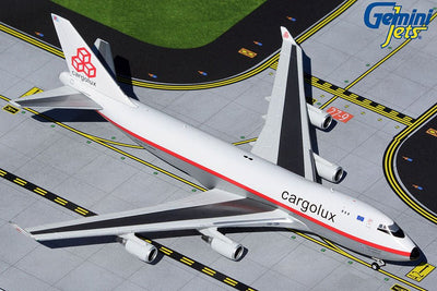 Gemini Jets GJCLX1947 1:400 Cargolux Boeing 747 - 400F LX - NCL