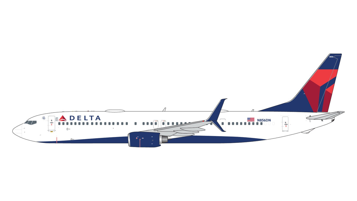 Gemini Jets GJDAL2102 1:400 Delta Boeing 737 - 900ER