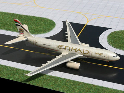 Gemini Jets GJETD781 1:400 Etihad Airbus A330-200 A6-ETI