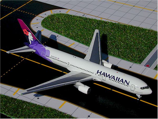 Gemini Jets GJHAL225 1:400 Hawaiian Airlines Boeing 767 - 300 N580HA