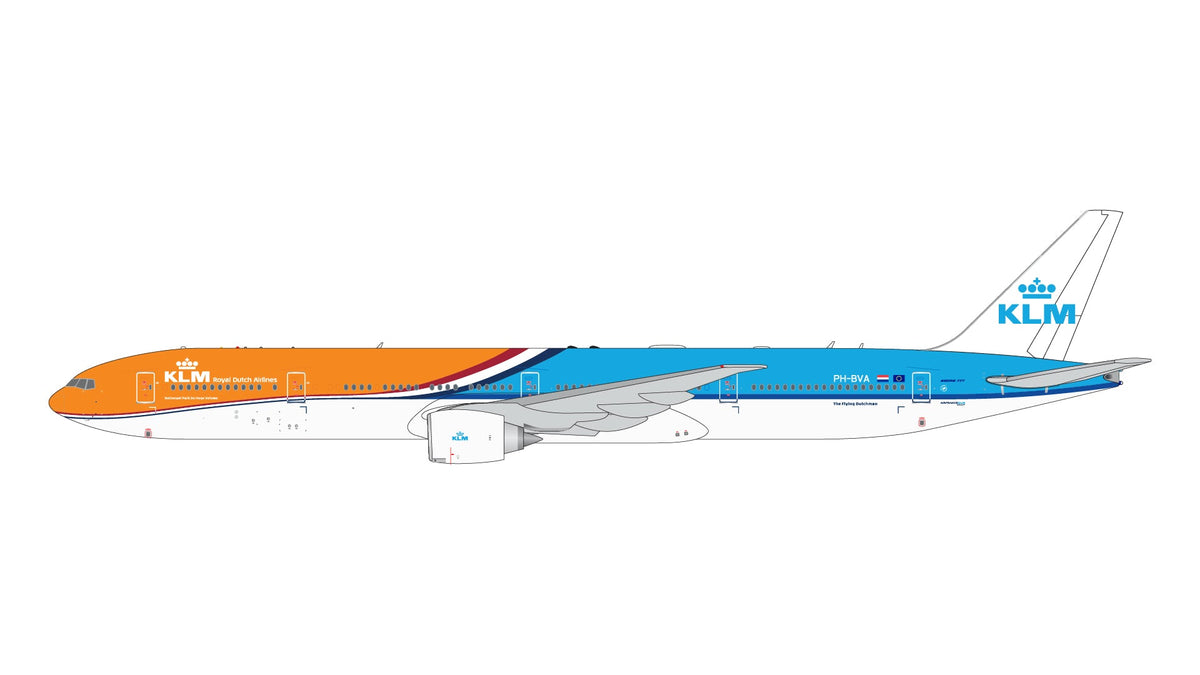 Gemini Jets GJKLM2268 1:400 KLM Boeing 777 - 300ER PH - BVA (new Orange Pride livery)