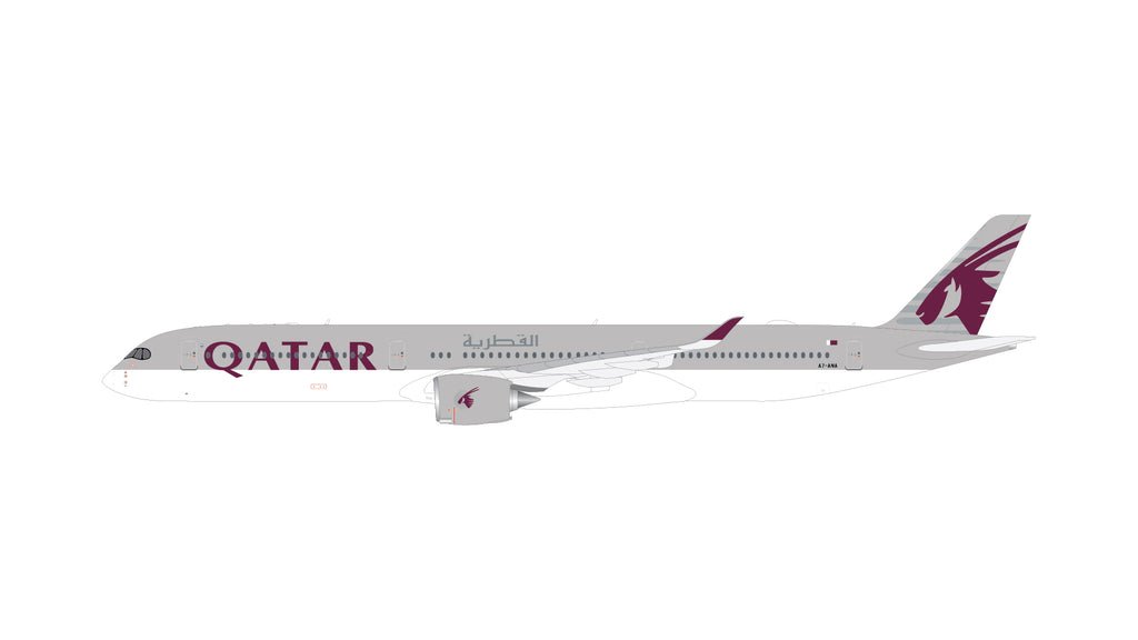 Gemini Jets GJQTR1682 1:400 Qatar Airbus A350 - 1000 A7 - ANA