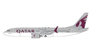 Gemini Jets GJQTR2210 1:400 Qatar Airways Boeing 737 Max8