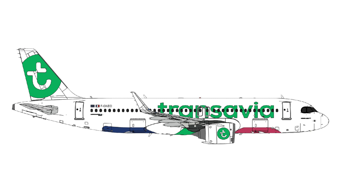 Gemini Jets GJTRA2249 1:400 Transavia Airlines A320neo F - GNEO
