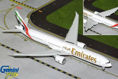 Gemini Jets GJUAE2068F 1:400 Emirates 777 - 300ER A6 - END (Flaps down)