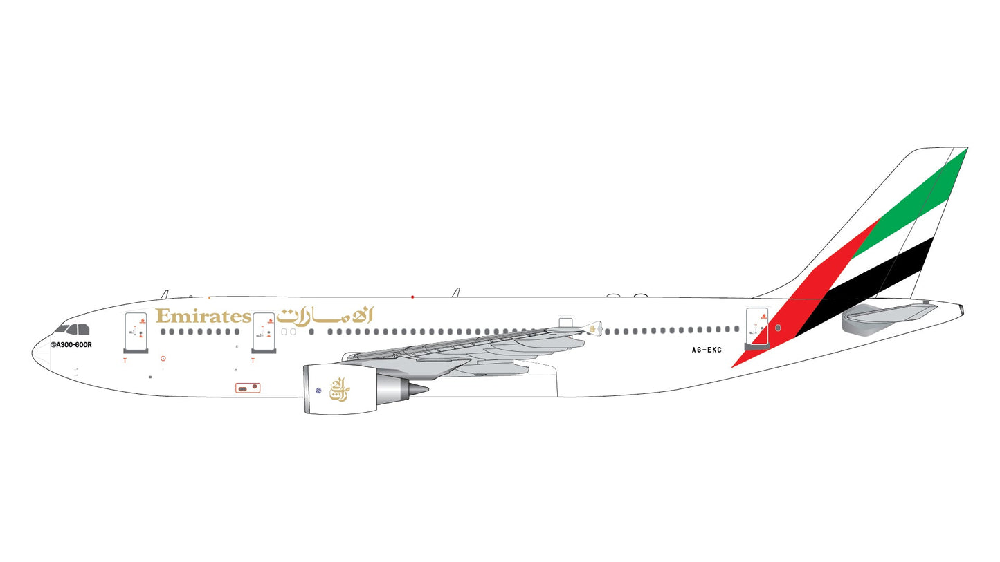 Gemini Jets GJUAE2231 1:400 Emirates A300B4 - 600R A6 - EKC
