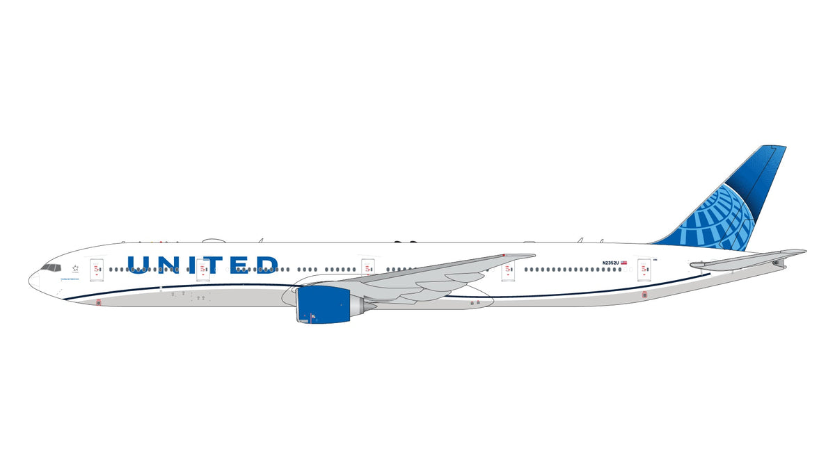 Gemini Jets GJUAL2214 1:400 United Airlines Boeing 777 - 300ER N2352U