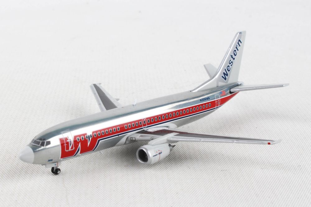 Gemini Jets GJWAL1202 1:400 Western 737 - 300 N306WA Final Livery