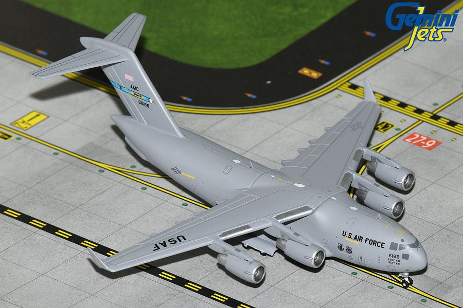 Gemini Macs GMUSA143 1:400 U.S. Air Force C - 17A Globemaster III 06 - 6168 (Dover Air Force Base)