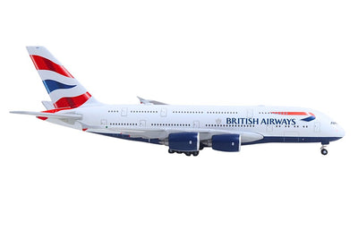 Herpa 524391 - 003 1:500 British Airways Airbus A380 G - XLEF