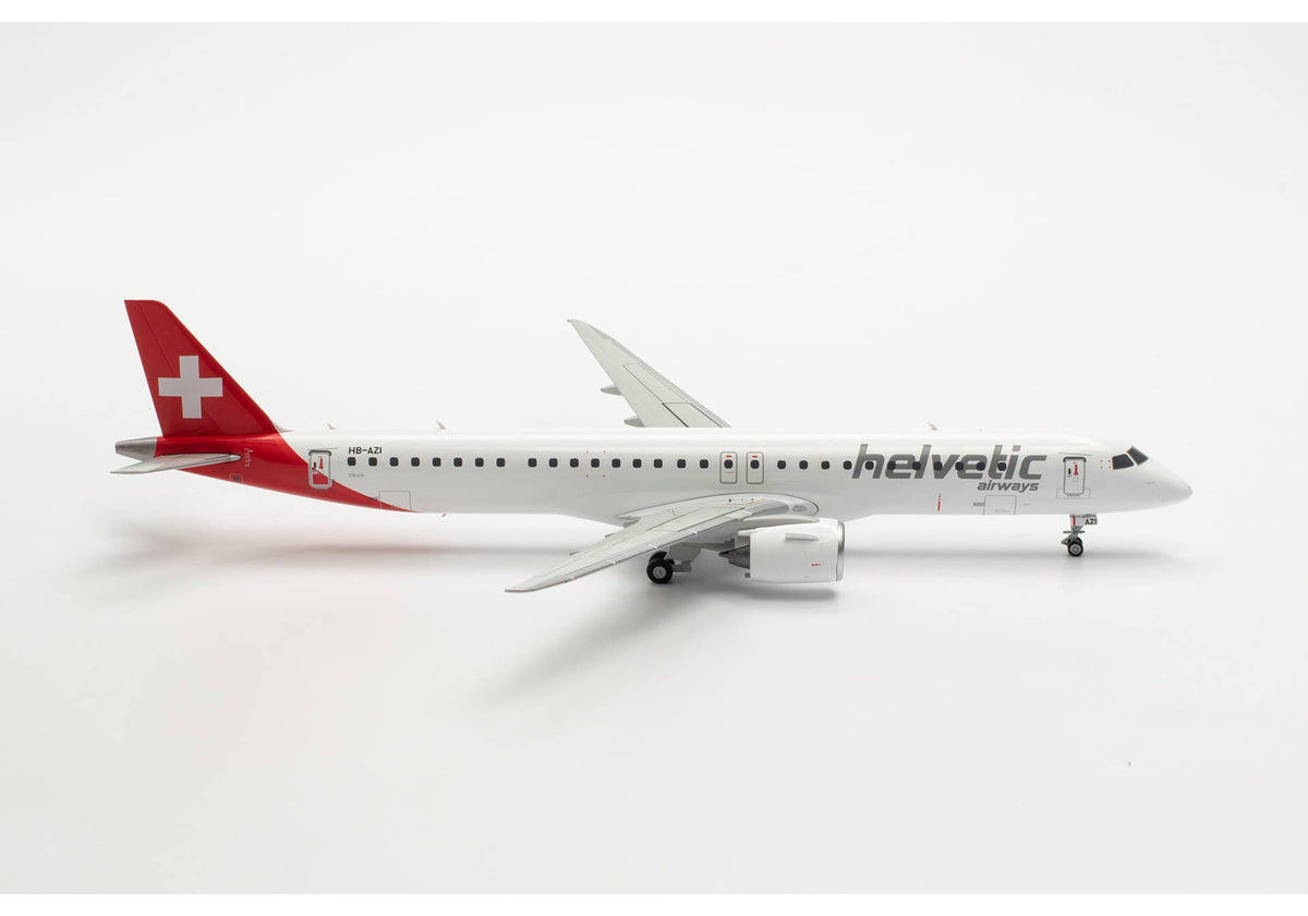 Herpa 572286 1:200 Helvetic Airways Embraer E195 - E2 HB - AZI