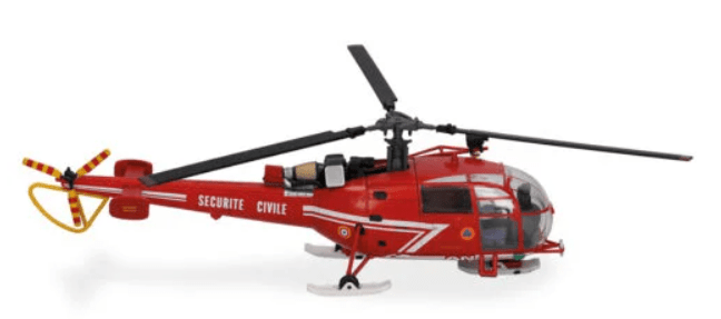 Herpa 580847 1:72 Sécurité Civile Sud Aviation SA 316 Alouette III F - ZBAN