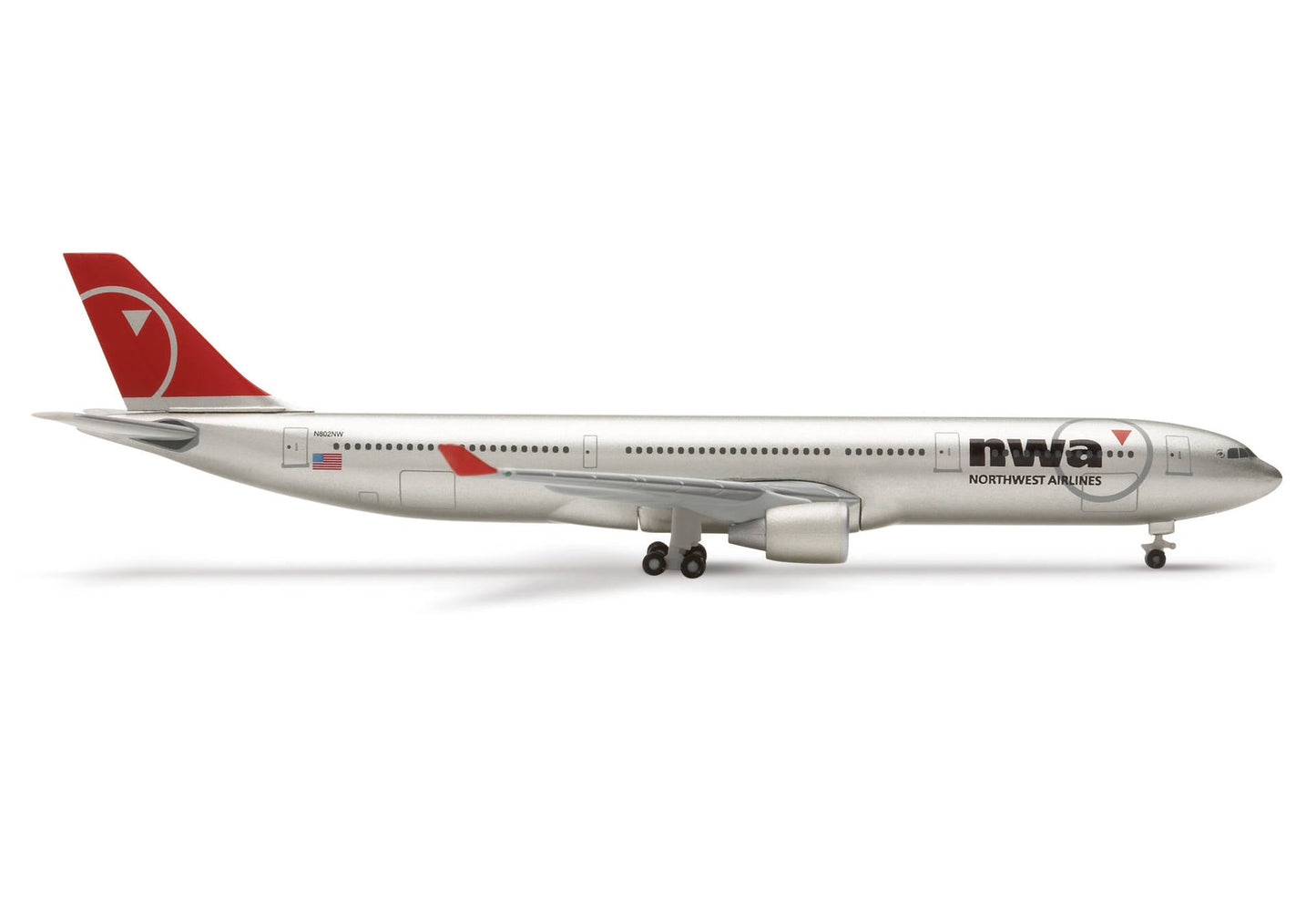 Herpa Wings 502009 1:500 NWA Airbus A330 - 300