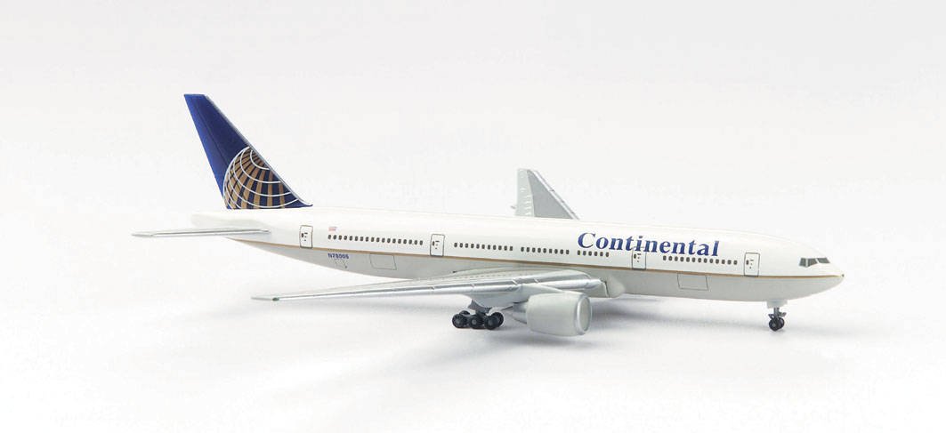 Herpa Wings 506489 1:500 Continental Boeing 777 - 200 N78001