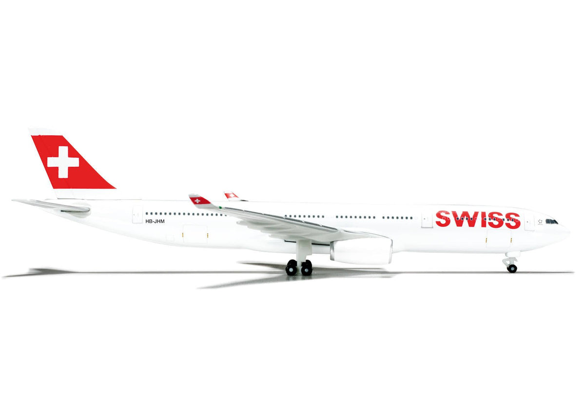 Herpa Wings 523134 - 001 1:500 Swiss Air Airbus A330 - 300 HB - JHM