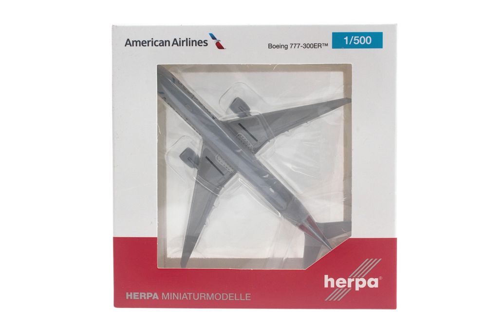 Herpa Wings 523950 - 003 1:500 American Airlines 777 - 300ER