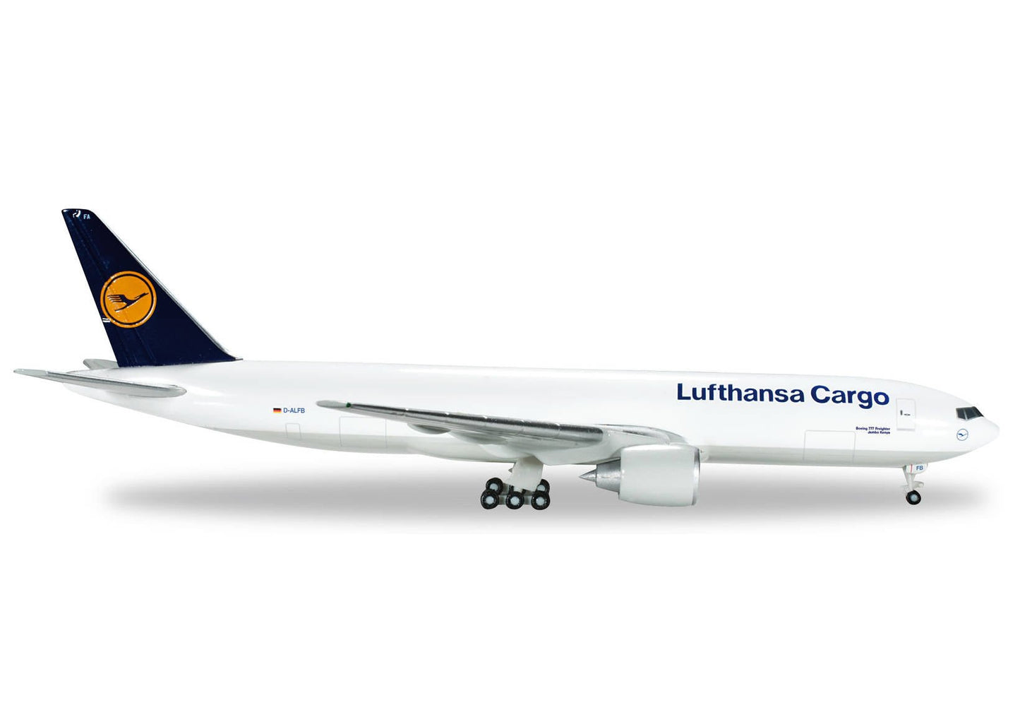 Herpa Wings 524292 - 001 1:500 Lufthansa Boeing 777 D - ALFB