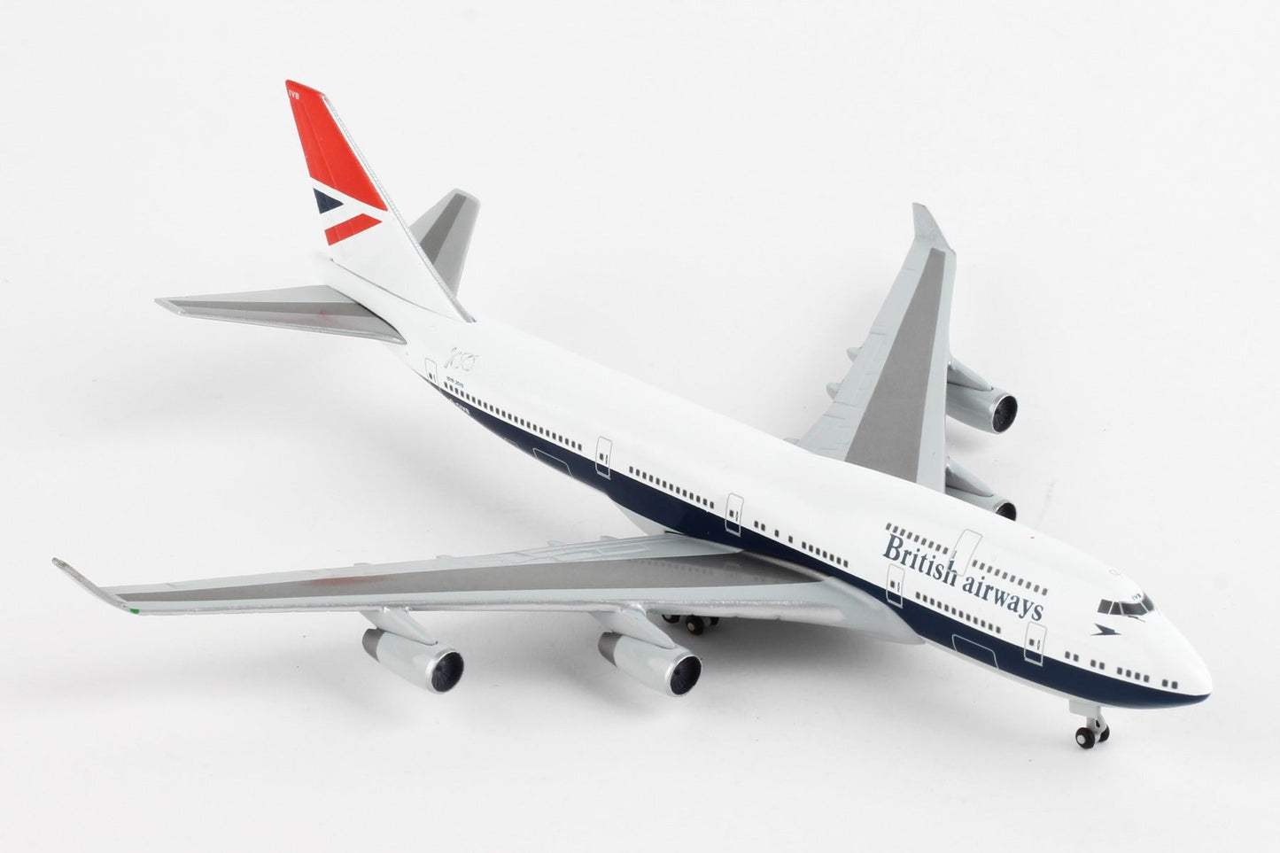 Herpa Wings 533508 1:500 BRITISH 747-400 NEGUS 100TH LIVERY