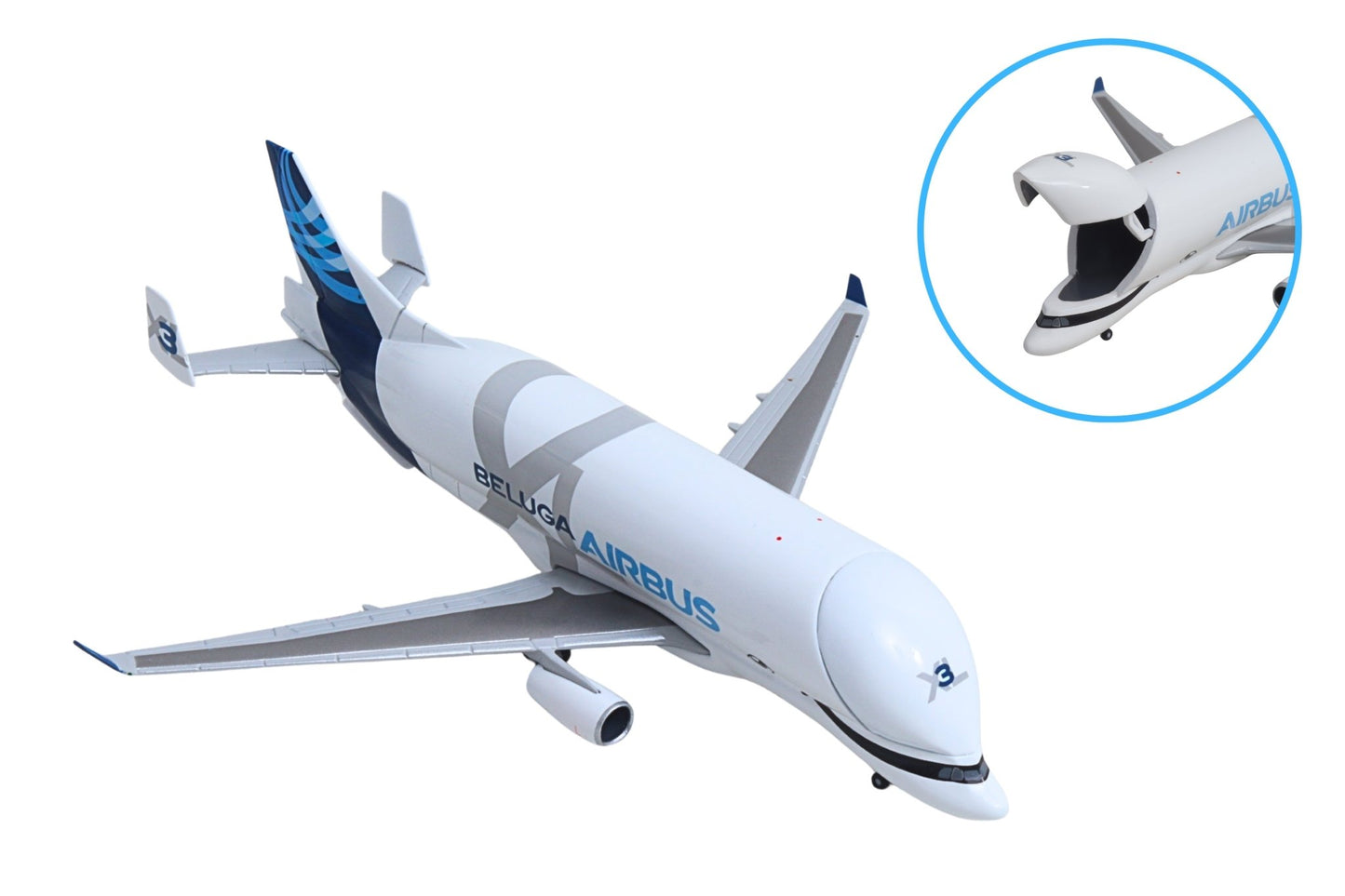 Herpa Wings 534284-003 1:500 Airbus House Colors Airbus Beluga Xl 3