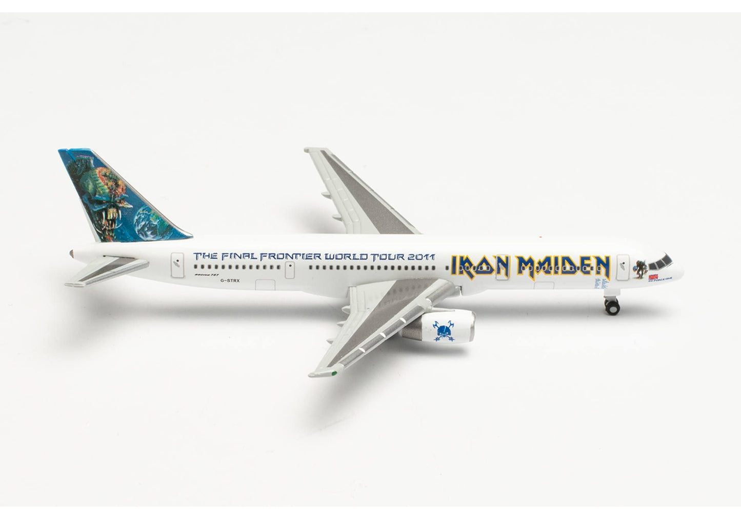 Herpa Wings 535267 1:500 Iron Maiden Boeing 757 - 200 “Ed Force One” - The Final Frontier World Tour 2011 – G - STRX