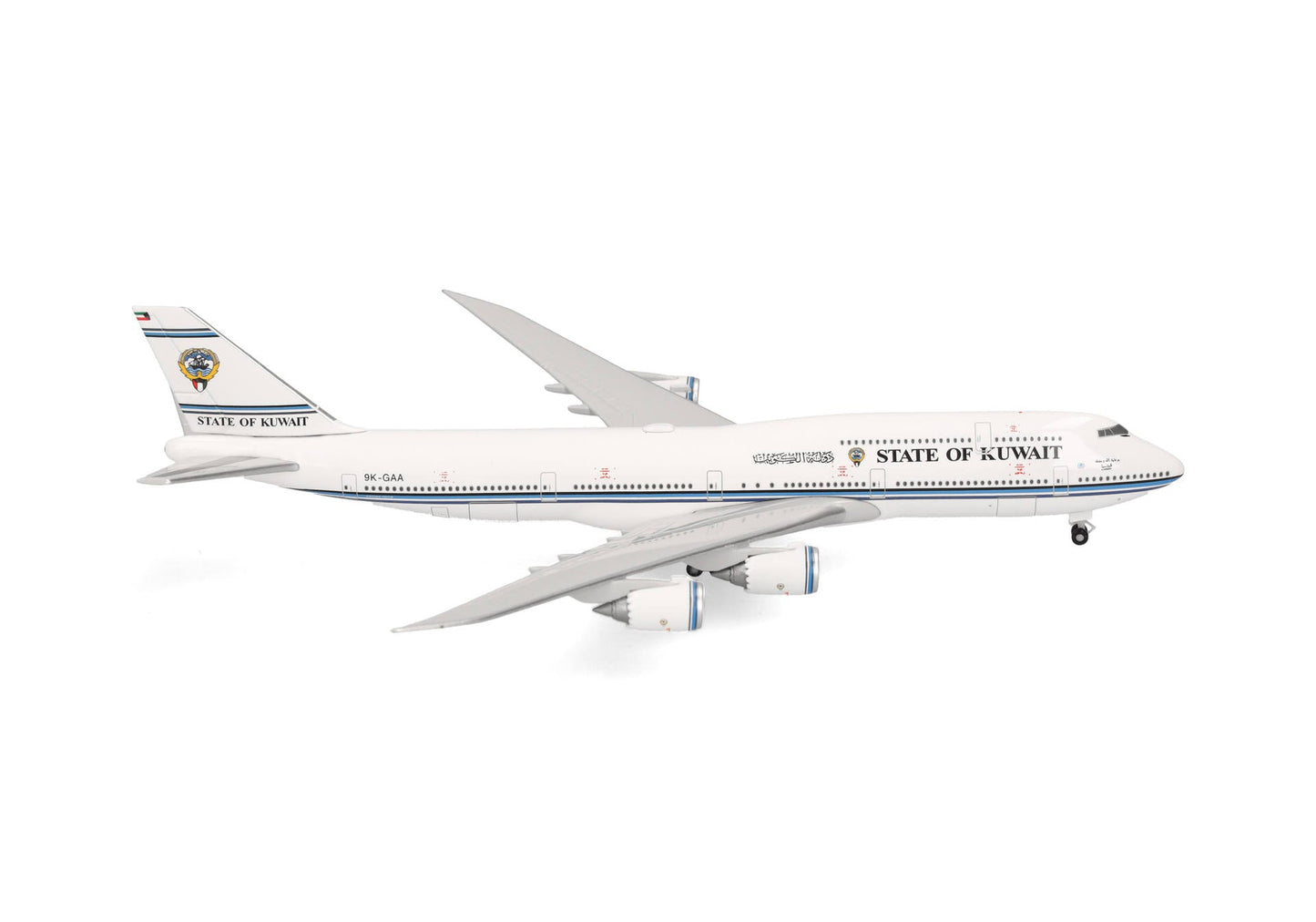 Herpa Wings 538046 1:500 KUWAIT 747-8 BBJ