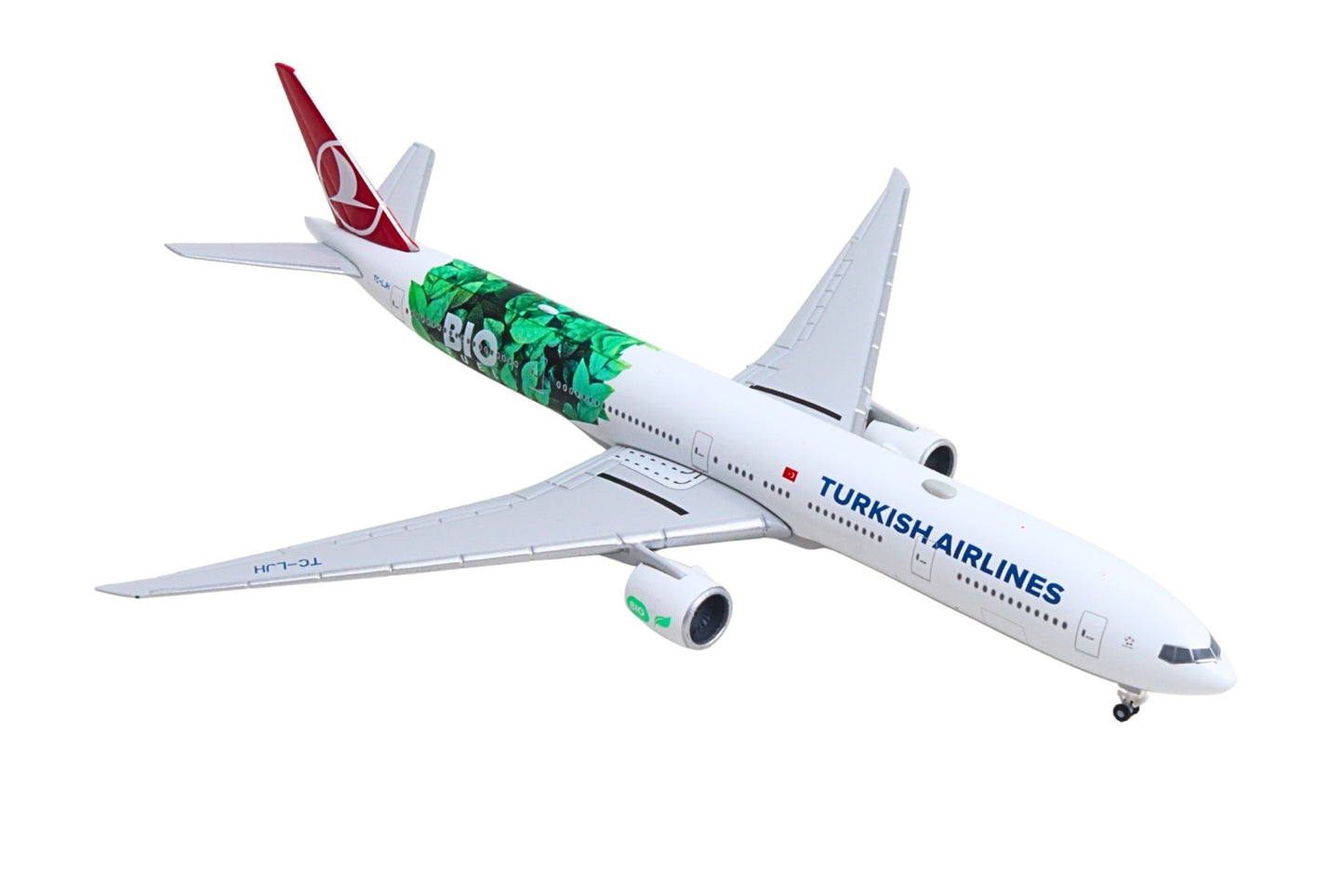 Herpa Wings 538442 1:500 Turkish Airlines 777-300ER BIO FUEL