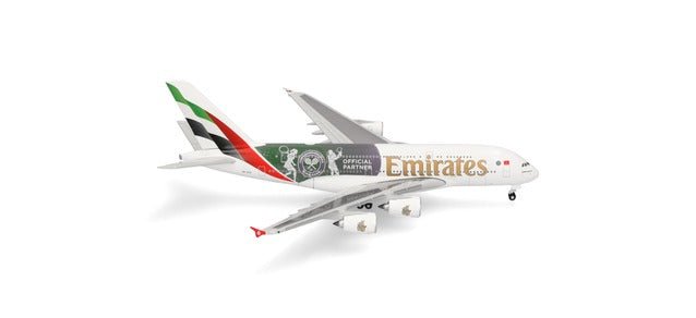 Herpa Wings 538664 1:500 Emirates (United Arab Emirates) A380 WIMBLEDON