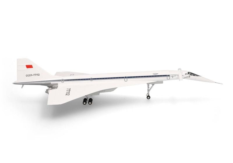 Herpa Wings 556323 - 001 1:200 Aeroflot Tupolev TU - 144D - Technik - Museum Sinsheim