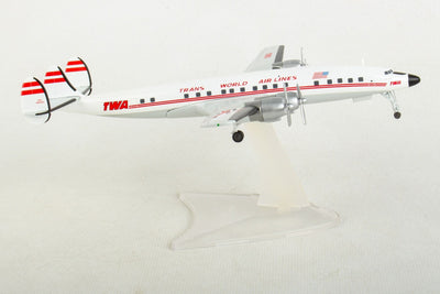 Herpa Wings 558372 - 001 1:200 TWA - Trans World Airlines Lockheed L - 1649A Jetstream
