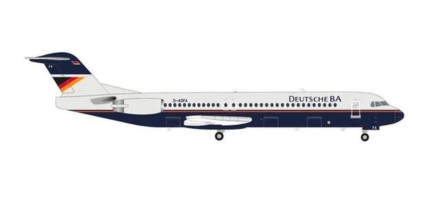 Herpa Wings 572279 1:200 Deutsche BA Fokker 100 D - ADFA