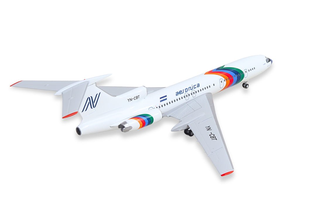 Herpa Wings 573207 1:200 Aeronica Tupolev TU - 154M YN - CBT “Momotombo”