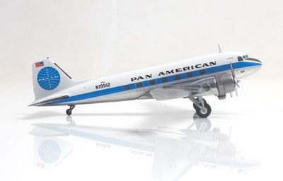 Herpa Wings 573382 1:200 Pan American World Airways Douglas DC - 3 N19912 “’s Clipperle”