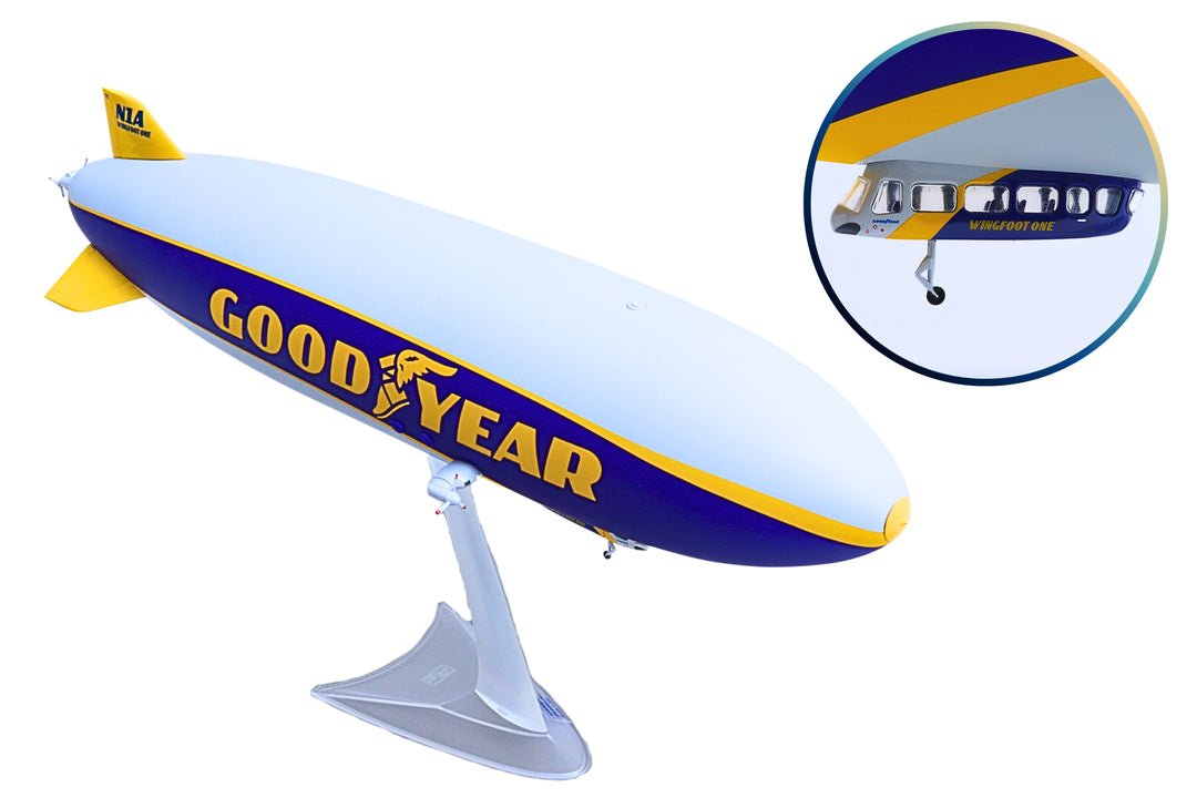 Herpa Wings 573634 1:200 Goodyear Zeppelin NT N1A 