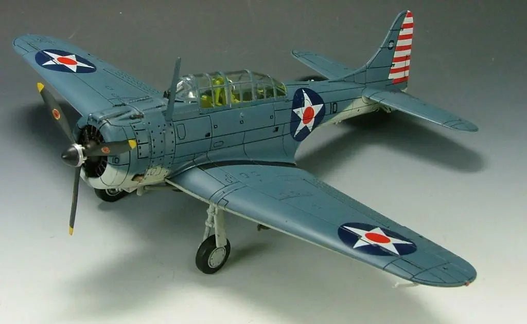 Hobby Master HA0112 1:72 SBD - 3 Dauntless Diecast Model USN VS - 5, USS Yorktown, Battle of Coral Sea, May 1942
