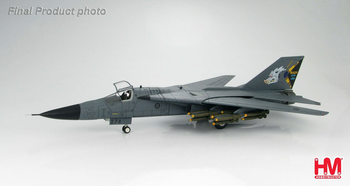 Hobby Master HA3004 1:72 F-111G Aardvark, A8-274, 60th Anniversary of No. 6 Sqn, RAAF, 1999