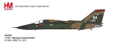 Hobby Master HA3032 1:72 F - 111A Aardvark 430th TFS, 347 th TFW, Korat RTAFB, 1975