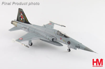 Hobby Master HA3329b 1:72 F - 5E Tiger II J - 3033, Staffel 6, Swiss Air Force (re - issue with new box art)