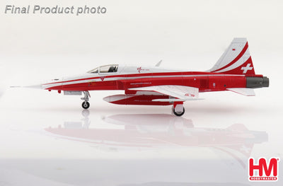 Hobby Master HA3379 1:72 F - 5E "Patrouille Suisse 2025" (with decals for pilot names & plane numbers)