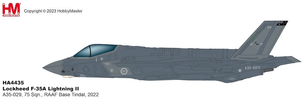 Hobby Master HA4435 1:72 RAAF F - 35A 75 Sqn Base Tindal